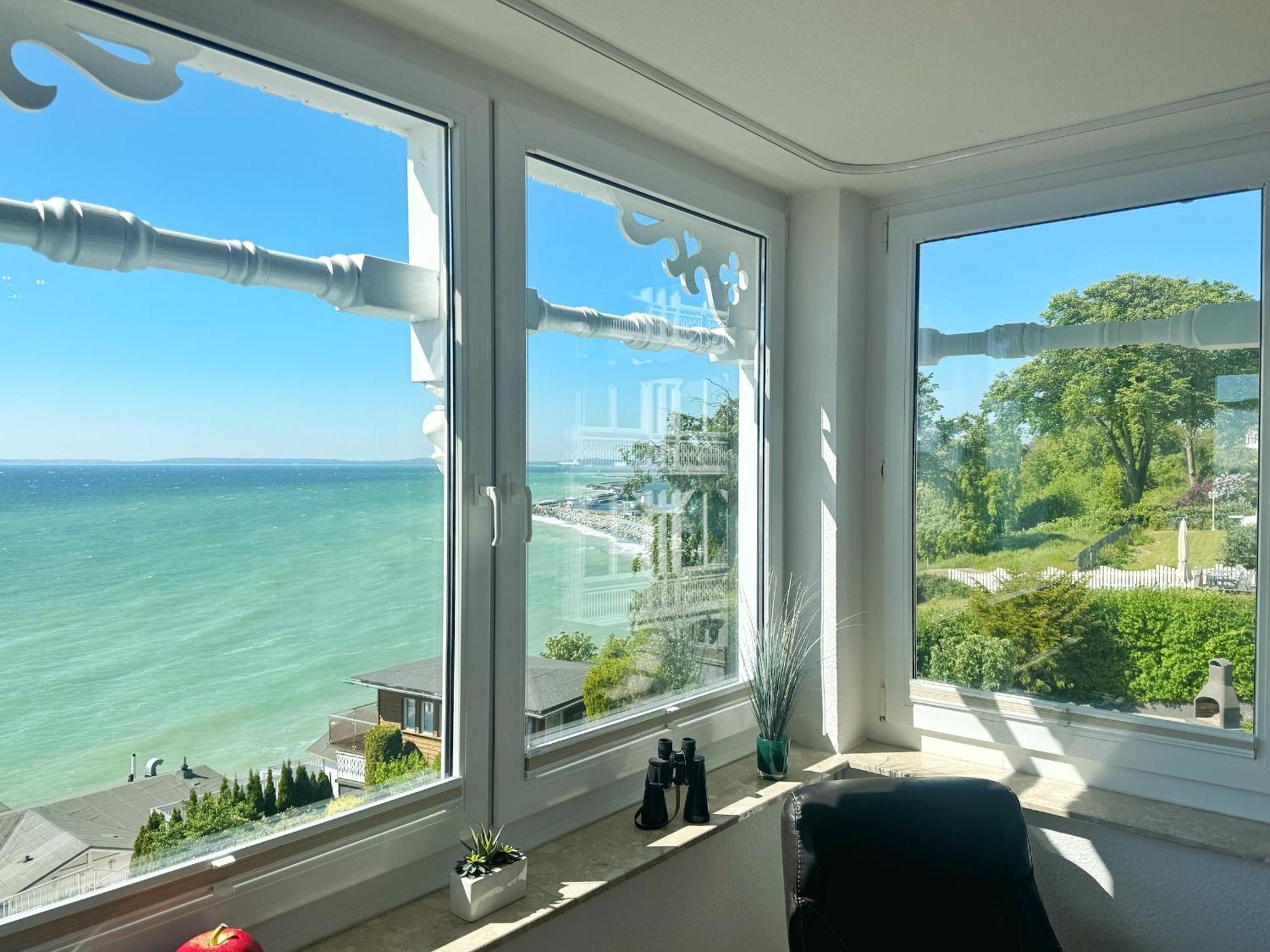 Villa Seeblick - Ferienwohnung 407 ซาสนิทซ์ ภายนอก รูปภาพ